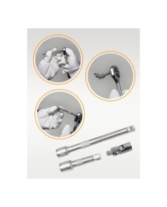 Купить Набор инструментов ISMA 1/4" 46 предметов ISMA-2462-5(47891)  в E-mobi