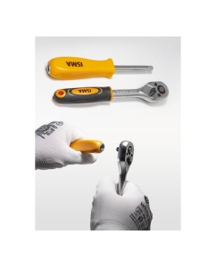 Купить Набор инструментов ISMA 1/4" 46 предметов ISMA-2462-5(47891)  в E-mobi
