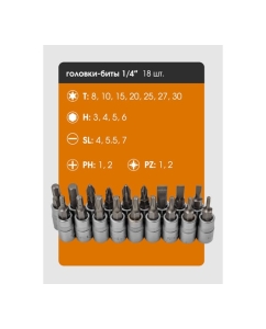 Купить Набор инструментов в пластиковом кейсе FORSTIME 1/4", 3/8" 108 предметов FT-41082-5DS(57355)  в E-mobi