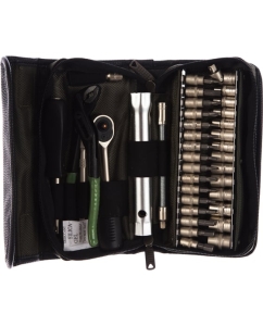 Купить Набор головок 1/4 с инструментом в фирменной сумке, 37 предметов Дело Техники 600937  в E-mobi