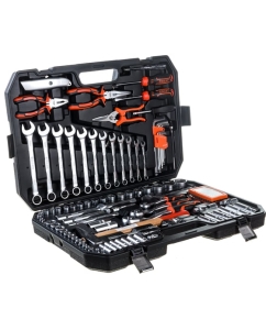 Купить Набор автомобильного инструмента Gigant 131 предмет, Сталь Cr-V, GAS 131S  в E-mobi