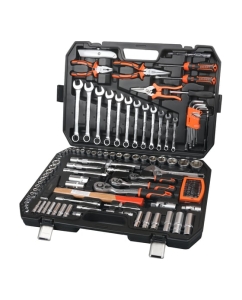 Купить Набор автомобильного инструмента Gigant 131 предмет, Сталь Cr-V, GAS 131S  в E-mobi