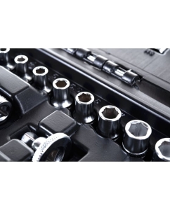 Купить Набор инструментов Inforce 46 предметов 1/4" Inforce, Сталь Cr-V, Профессиональный, 06-07-11  в E-mobi