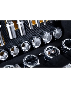 Купить Набор инструментов Inforce 127 предметов 1/2 дюйма и 1/4 дюйма 06-07-16  в E-mobi