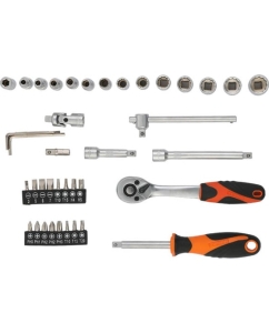 Купить Набор инструмента с трещоткой KENDO 1/4" 42 шт. 90562  в E-mobi