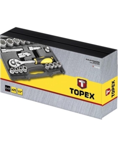 Купить Головки сменные 21 шт. (1/2", CrV) TOPEX 38D642  в E-mobi