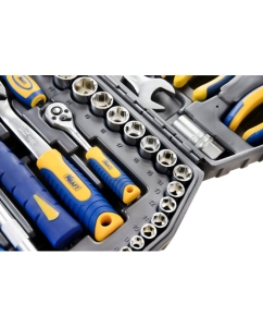 Купить Набор инструмента 1/2 Dr и 1/4 Dr 73 предмета KRAFT KT 700677  в E-mobi