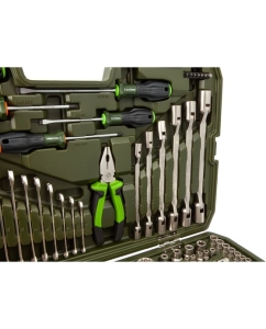 Купить Набор головок Дело Техники двенадцатигранных 1/4", 1/2" с инструментом, 89 предметов 622789  в E-mobi