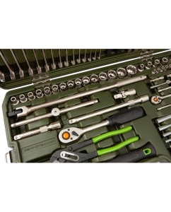 Купить Набор головок Дело Техники двенадцатигранных 1/4", 1/2" с инструментом, 89 предметов 622789  в E-mobi