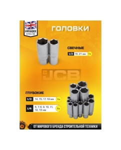 Купить Набор инструментов JCB 94 пр., 1/4", 1/2" ( 6гр.) JCB-4941-5(56914)  в E-mobi
