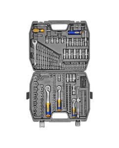 Купить Набор инструмента 1/2 Dr 3/8 Dr и 1/4 Dr 218 предметов KRAFT KT 700684  в E-mobi