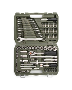 Купить Набор инструмента 1/2, 1/4 82 предмета Дело Техники 620782  в E-mobi