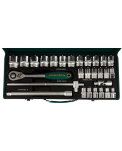 Купить Набор торцевых головок 1/2"DR 8-34 мм Jonnesway S04H4728S  в E-mobi