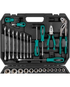 Купить Набор инструментов ВОЛАТ 1/4 , 1/2 6 граней 72 предмета 18530-72  в E-mobi