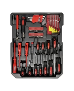 Купить Набор инструментов NIKONA CrV сталь, в алюминиевом ящике на колесах, 187 предметов 88-187  в E-mobi