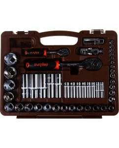 Купить Универсальный набор торцевых головок Ombra OMT69S 4-32 мм 1/4" и 1/2"DR  в E-mobi