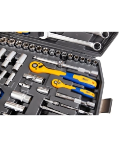 Купить Набор инструментов KRAFT 1/2 и 1/4, 157 предметов KT 703020  в E-mobi