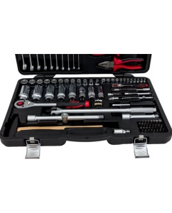 Купить Набор инструментов c 6-ти гранными головками FORCE 1/2 91 предмет 4911  в E-mobi