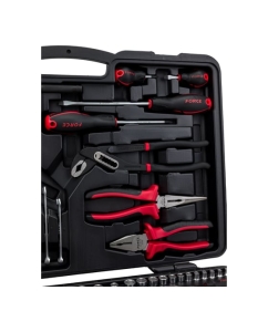 Купить Набор инструментов c 6-ти гранными головками FORCE 1/2 91 предмет 4911  в E-mobi