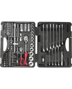 Купить Набор инструментов 1/4 &amp; 1/2 12-гранный в кейсе 85 предметов JTC /1/3-T085C-B72  в E-mobi