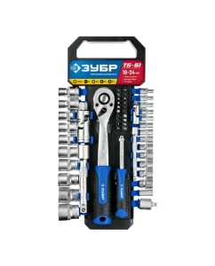 Купить Набор торцовых головок ЗУБР Профессионал ТБ-51 51 предм 27647-H50  в E-mobi
