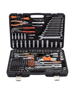 Купить Набор инструментов STHOR 1/4-1/2-3/8 225 предметов пластиковый кейс 58693  в E-mobi