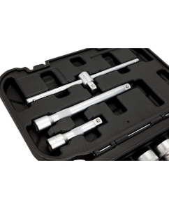 Купить Набор инструментов STHOR 3/8 22 предмета пластиковый кейс 58661  в E-mobi