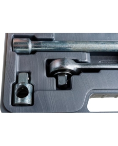 Купить Набор торцовых головок, сталь 40Х, 1/2", в пластиковом кейсе, 15шт НИЗ Шоферский инструмент №2Д 2761-20_z01  в E-mobi