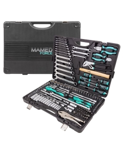 Купить Набор инструментов MAMEDFORCE 180 предметов, 1/4", 3/8", 1/2" (6гр.) MF-41802-5(58098)  в E-mobi