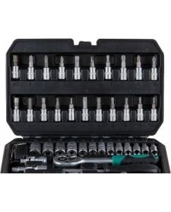 Купить Набор инструментов ВОЛАТ 1/4" 6 граней, 46 предметов 18550-46  в E-mobi