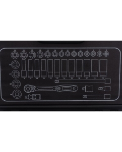 Купить Набор инструментов HOEGERT TECHNIK 36 шт., 3/8 HT1R465  в E-mobi