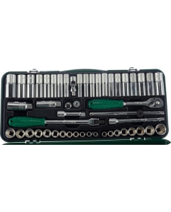 Купить Комплект 12-гранных головок 3/8", 8-19мм, 3/8"-7/8", 50шт Hans 3650-2MA  в E-mobi