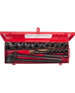 Купить Набор торцевых головок SITOMO N6 21-50 мм, 3/4", 21 шт, кейс металл 120193  в E-mobi