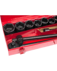 Купить Набор торцевых головок SITOMO N6 21-50 мм, 3/4", 21 шт, кейс металл 120193  в E-mobi
