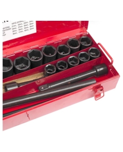 Купить Набор торцевых головок SITOMO N6 21-50 мм, 3/4", 21 шт, кейс металл 120193  в E-mobi