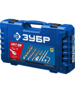 Купить Набор инструмента для крупногабаритной техники Зубр НКТ-26 26 предметов 27660-H26_z02  в E-mobi