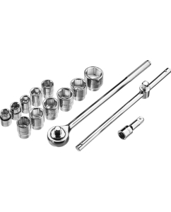 Купить Набор 14 предметов ЗУБР "ПРОФЕССИОНАЛ": 3/4", 27660-H14  в E-mobi