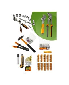 Купить Набор инструмента ISMA 303пр. 1/4&amp;#39;&amp;#39;,1/2&amp;#39;&amp;#39;(6гр.)(4-32мм) ISMA-53034(48906)  в E-mobi