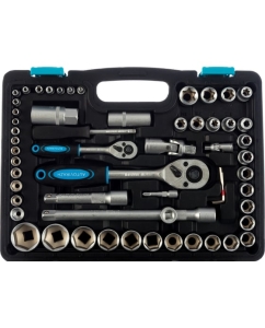 Купить Набор инструмента (108 предметов, 1/2 1/4 DR, CrV) AUTOVIRAZH AV-212108  в E-mobi