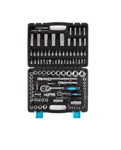 Купить Набор инструмента (108 предметов, 1/2 1/4 DR, CrV) AUTOVIRAZH AV-212108  в E-mobi