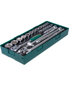 Купить Набор торцевых головок 1/2"DR 10-32 мм 24 предмета (ложемент) Jonnesway S04H4524ST (S04H4524SP)  в E-mobi