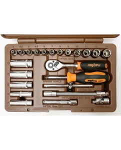 Купить Набор головок 1/4" DR 23 предмета Ombra 911423  в E-mobi