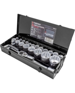 Купить Набор инструментов Forsage f-68263-9 3/4 ", 26 пр.(12гр.) в кейсе 56225  в E-mobi