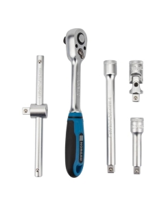 Купить Набор торцевых 6-гранных головок 1/2" NORGAU 19 предметов с аксессуарами N1919-S1032 063793019  в E-mobi