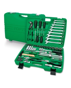 Купить Набор инструментов TOPTUL в чемодане, 1/4" и 1/2" 6-гр. 80 предметов, GCAI8002  в E-mobi