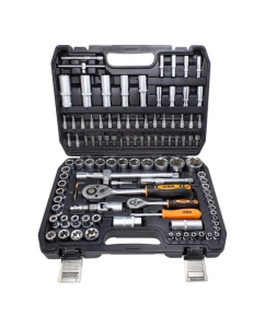 Купить Набор инструментов ISMA 1/4", 1/2", 6гр., 4-32 мм, 108 предметов ISMA-41082-5(50775)  в E-mobi