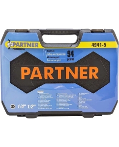 Купить Набор инструментов Partner 94 пр.1/4", 1/2" 6-гранные, 4-32 мм PA-4941-5(51986)  в E-mobi