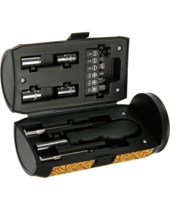 Купить Набор инструментов ТУНДРА подарочный пластиковый кейс Банка, 13 предметов 7379028  в E-mobi