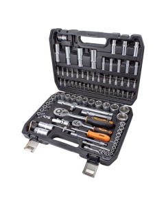 Купить Набор инструментов ISMA 1/4", 1/2", 6 гр., 4-32 мм, 94 предмета 4941-5(50774)  в E-mobi