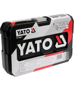 Купить Набор торцевых головок и бит YATO 1/4, 38пр.XS YT-14471  в E-mobi